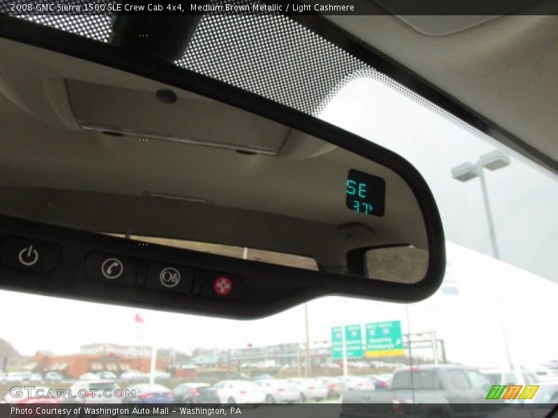 Medium Brown Metallic / Light Cashmere 2008 GMC Sierra 1500 SLE Crew Cab 4x4