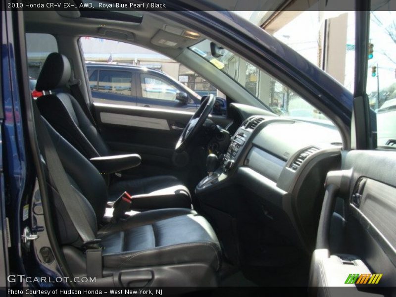 Royal Blue Pearl / Black 2010 Honda CR-V EX-L AWD