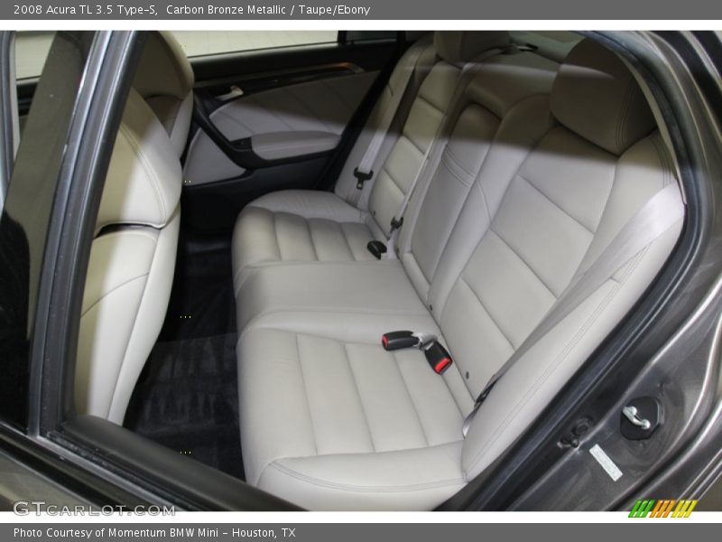 Rear Seat of 2008 TL 3.5 Type-S