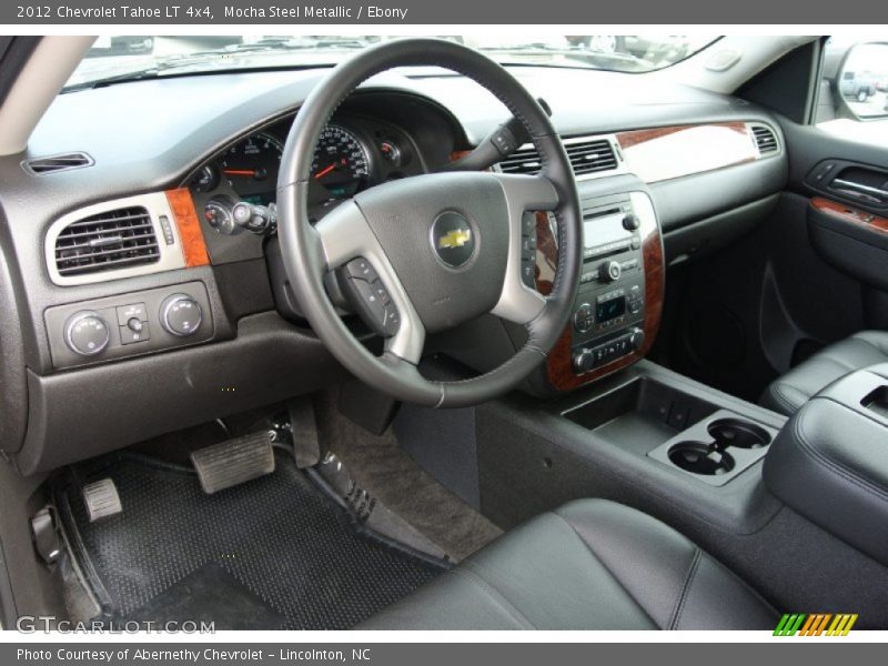 Ebony Interior - 2012 Tahoe LT 4x4 