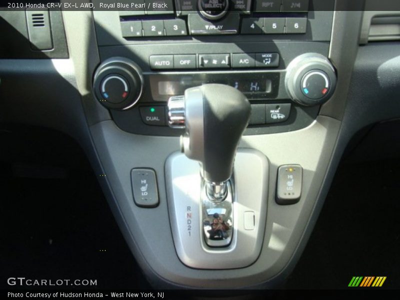 Royal Blue Pearl / Black 2010 Honda CR-V EX-L AWD