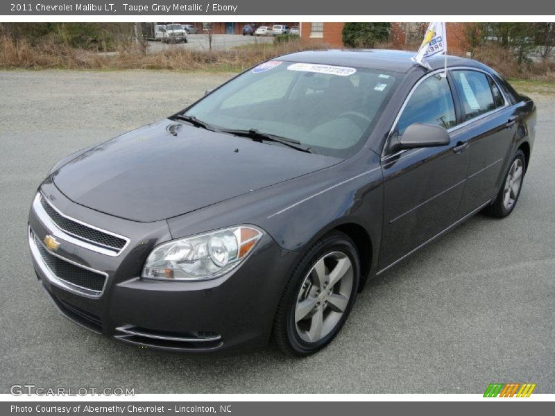 Taupe Gray Metallic / Ebony 2011 Chevrolet Malibu LT