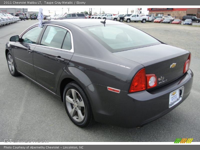 Taupe Gray Metallic / Ebony 2011 Chevrolet Malibu LT