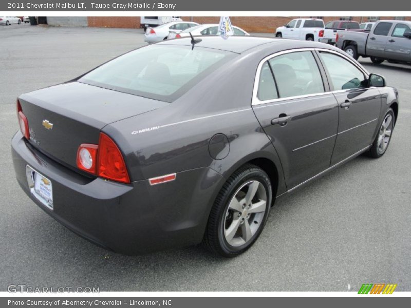 Taupe Gray Metallic / Ebony 2011 Chevrolet Malibu LT