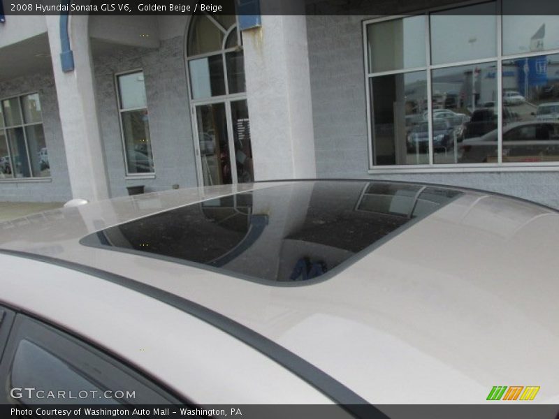 Golden Beige / Beige 2008 Hyundai Sonata GLS V6