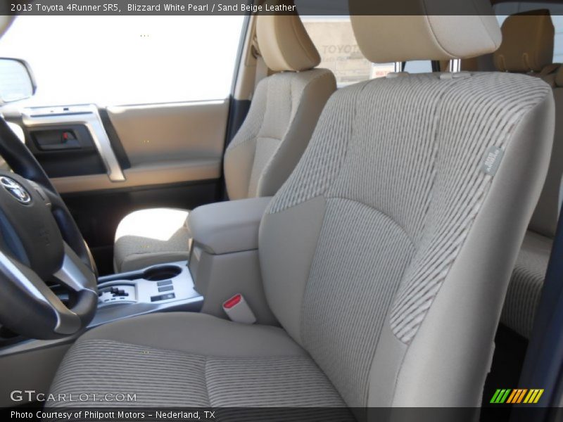 Blizzard White Pearl / Sand Beige Leather 2013 Toyota 4Runner SR5