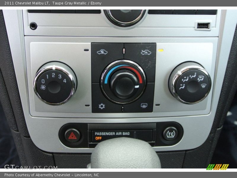 Taupe Gray Metallic / Ebony 2011 Chevrolet Malibu LT
