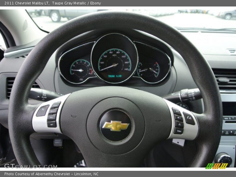 Taupe Gray Metallic / Ebony 2011 Chevrolet Malibu LT