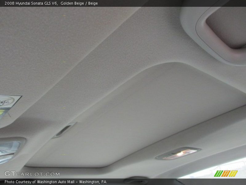 Golden Beige / Beige 2008 Hyundai Sonata GLS V6