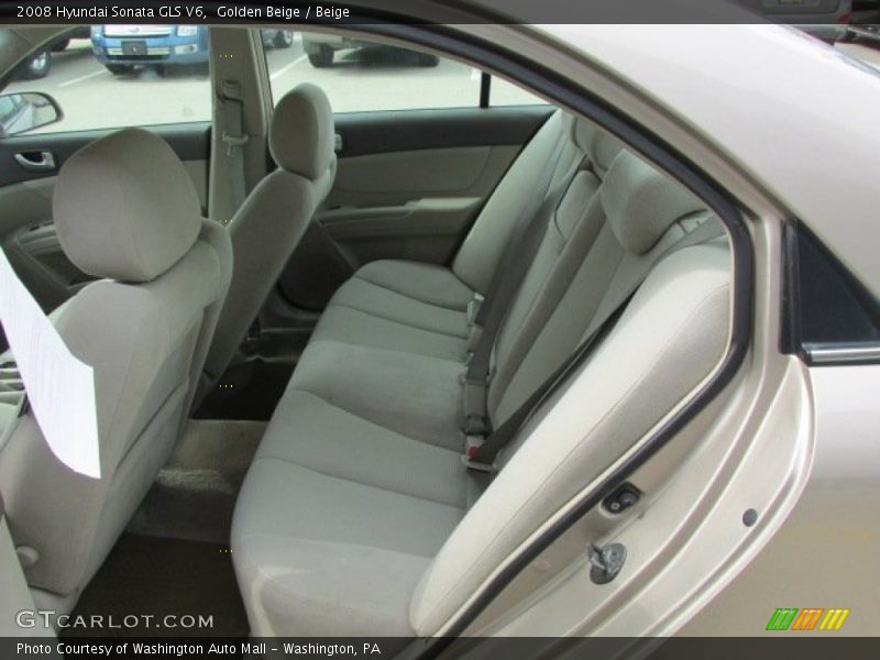 Golden Beige / Beige 2008 Hyundai Sonata GLS V6