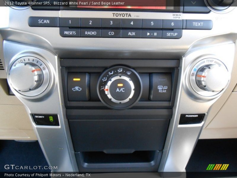 Blizzard White Pearl / Sand Beige Leather 2013 Toyota 4Runner SR5