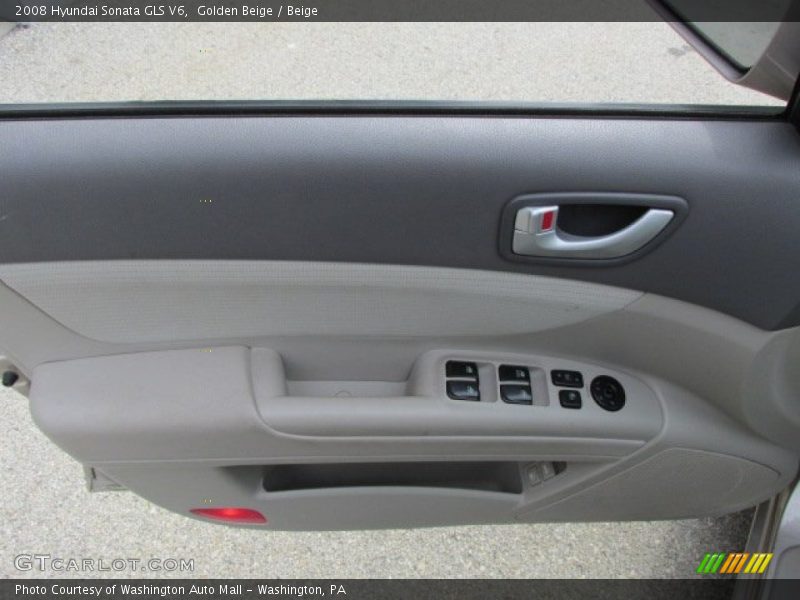 Golden Beige / Beige 2008 Hyundai Sonata GLS V6