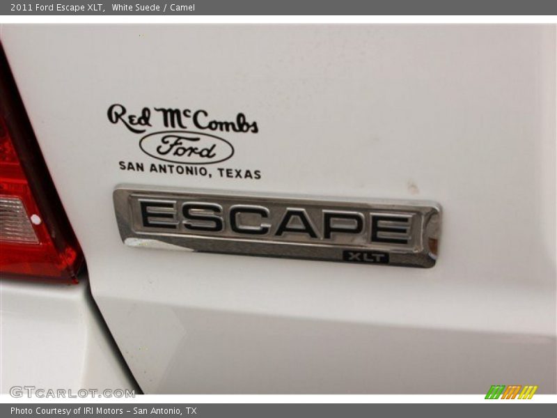 White Suede / Camel 2011 Ford Escape XLT