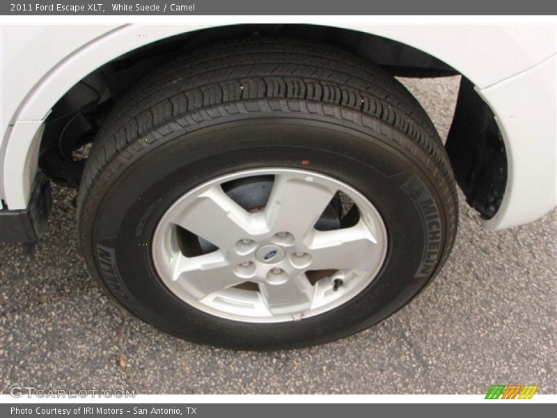 White Suede / Camel 2011 Ford Escape XLT