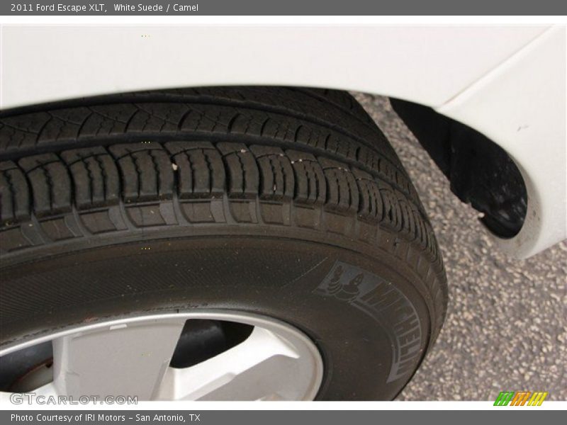 White Suede / Camel 2011 Ford Escape XLT