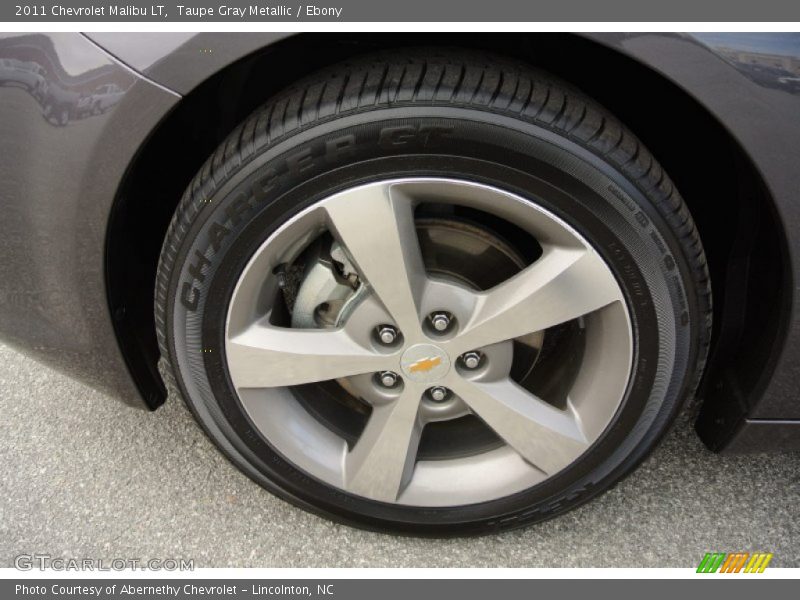 Taupe Gray Metallic / Ebony 2011 Chevrolet Malibu LT