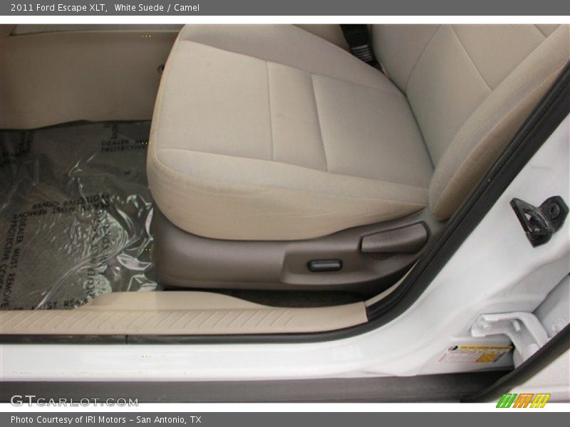 White Suede / Camel 2011 Ford Escape XLT