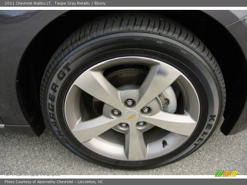 Taupe Gray Metallic / Ebony 2011 Chevrolet Malibu LT
