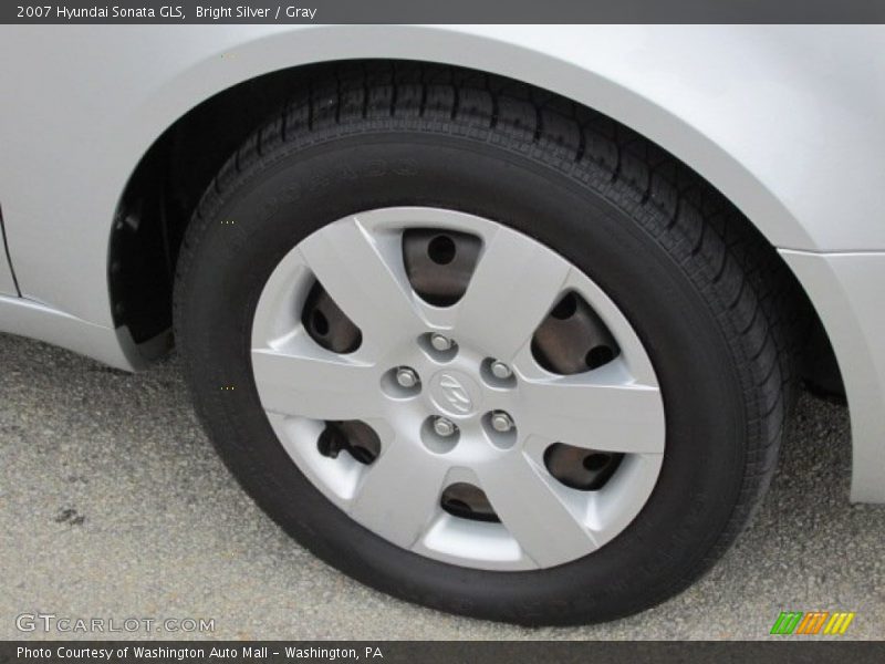 Bright Silver / Gray 2007 Hyundai Sonata GLS