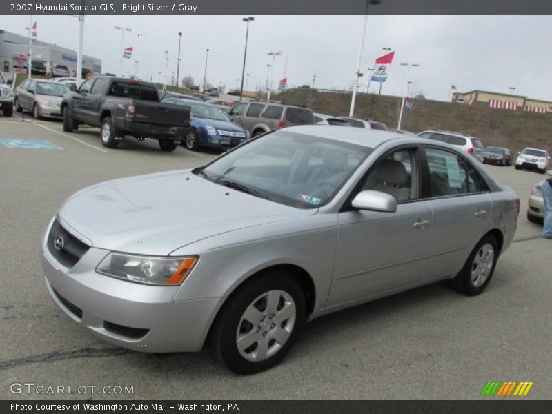 Front 3/4 View of 2007 Sonata GLS