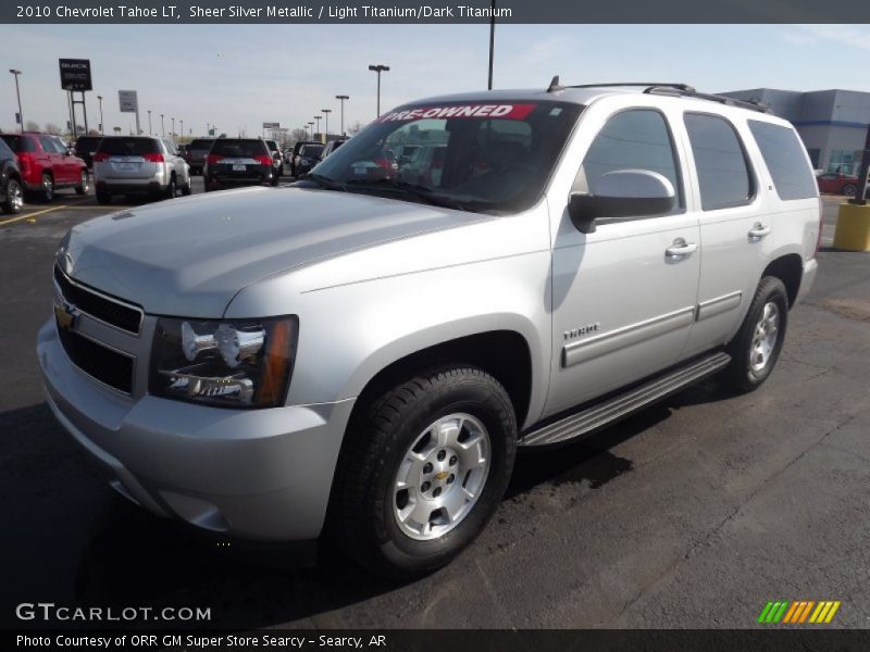 Sheer Silver Metallic / Light Titanium/Dark Titanium 2010 Chevrolet Tahoe LT