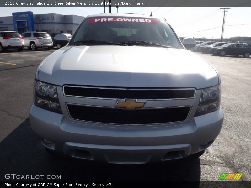 Sheer Silver Metallic / Light Titanium/Dark Titanium 2010 Chevrolet Tahoe LT