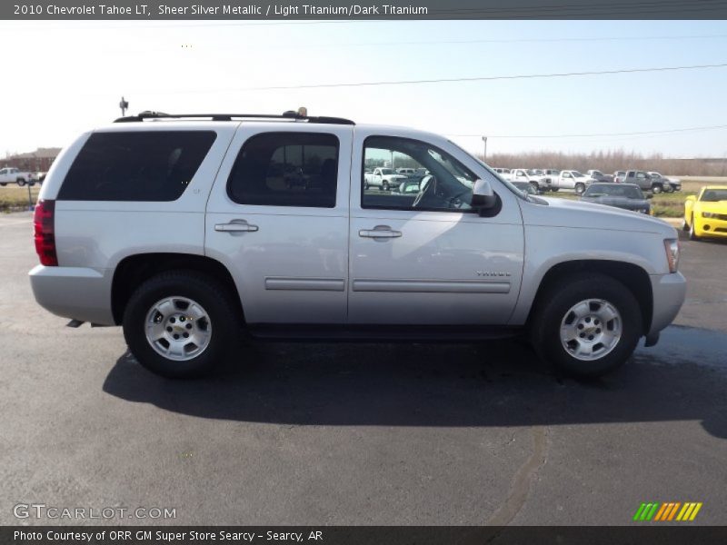 Sheer Silver Metallic / Light Titanium/Dark Titanium 2010 Chevrolet Tahoe LT