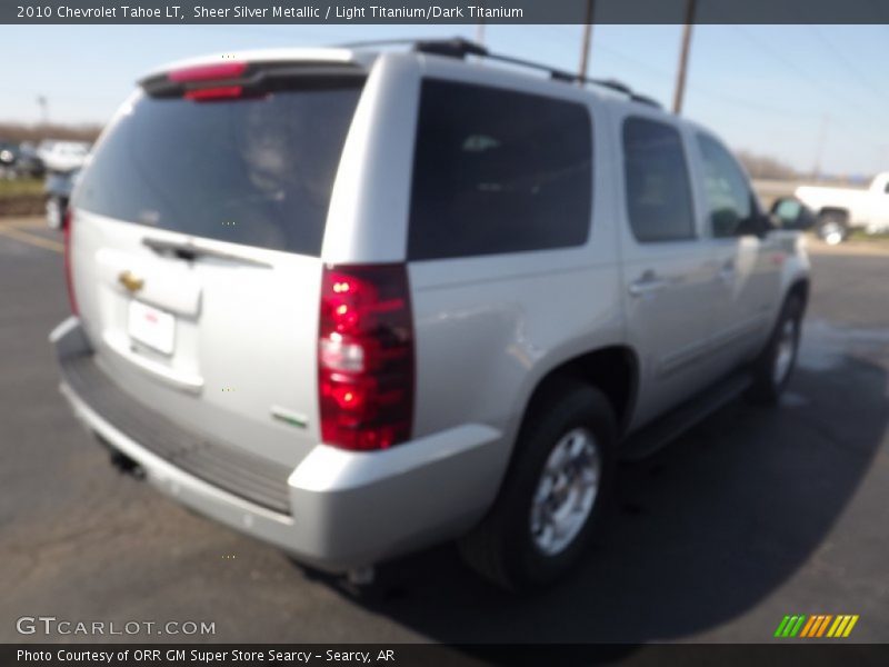 Sheer Silver Metallic / Light Titanium/Dark Titanium 2010 Chevrolet Tahoe LT