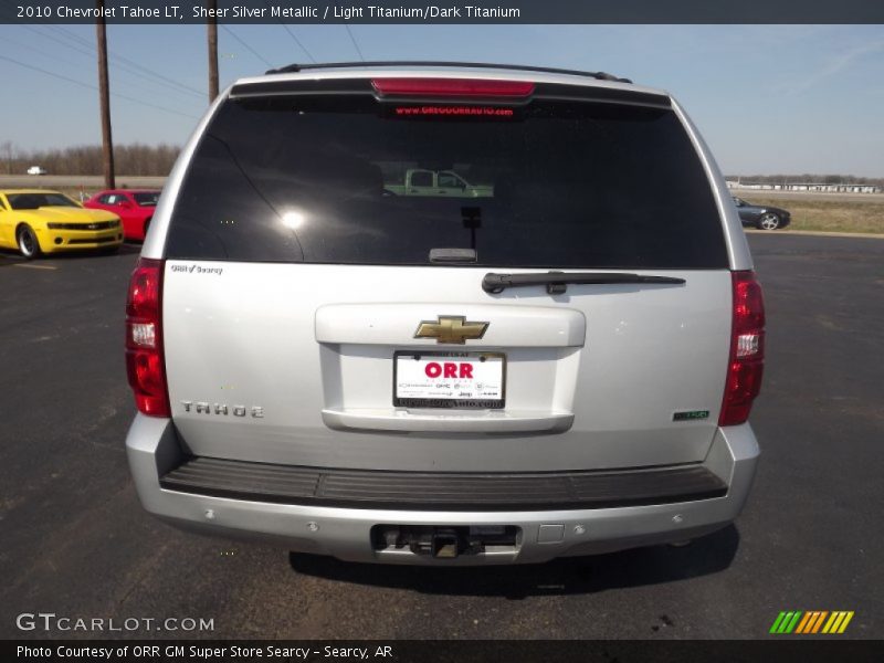 Sheer Silver Metallic / Light Titanium/Dark Titanium 2010 Chevrolet Tahoe LT