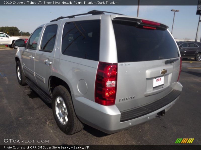 Sheer Silver Metallic / Light Titanium/Dark Titanium 2010 Chevrolet Tahoe LT
