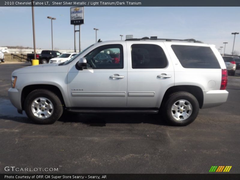 Sheer Silver Metallic / Light Titanium/Dark Titanium 2010 Chevrolet Tahoe LT