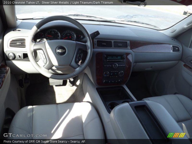 Sheer Silver Metallic / Light Titanium/Dark Titanium 2010 Chevrolet Tahoe LT