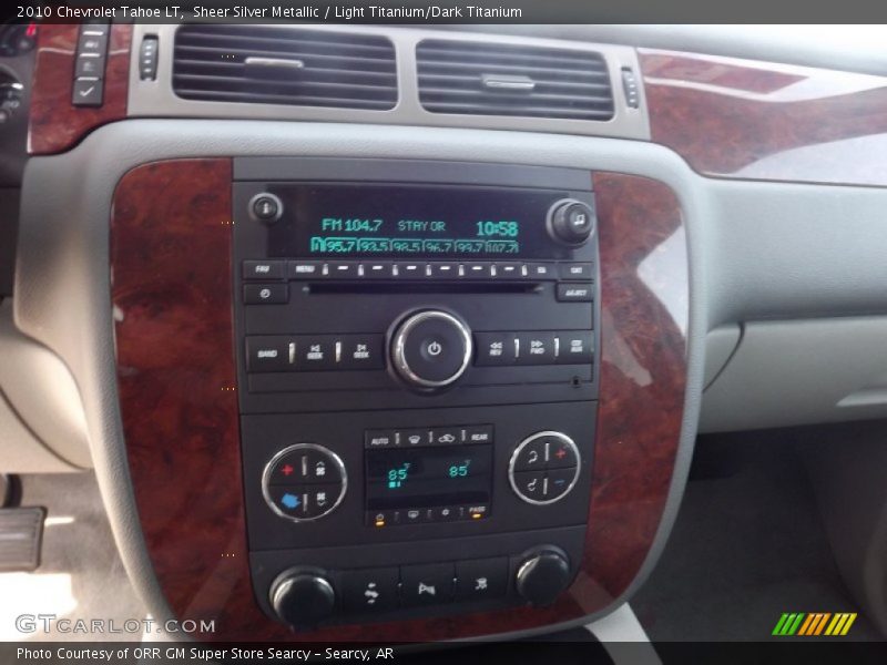 Sheer Silver Metallic / Light Titanium/Dark Titanium 2010 Chevrolet Tahoe LT