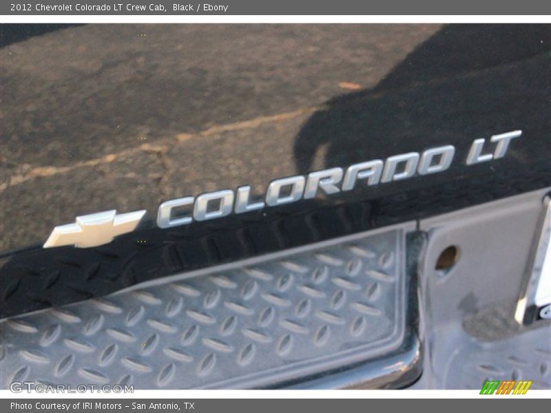 Black / Ebony 2012 Chevrolet Colorado LT Crew Cab