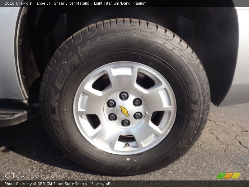 Sheer Silver Metallic / Light Titanium/Dark Titanium 2010 Chevrolet Tahoe LT