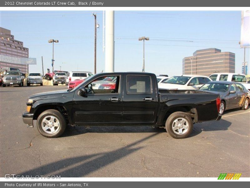 Black / Ebony 2012 Chevrolet Colorado LT Crew Cab
