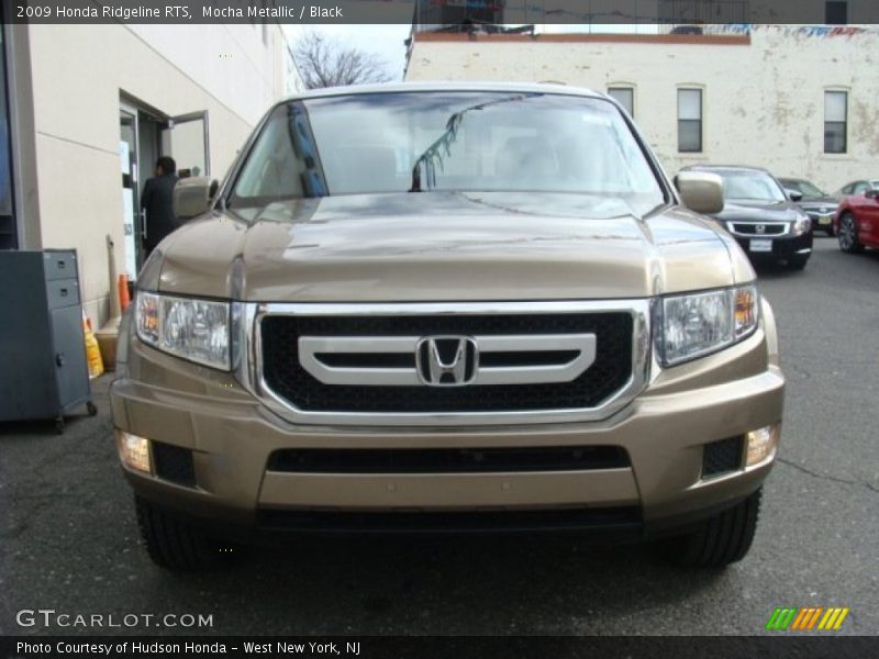 Mocha Metallic / Black 2009 Honda Ridgeline RTS