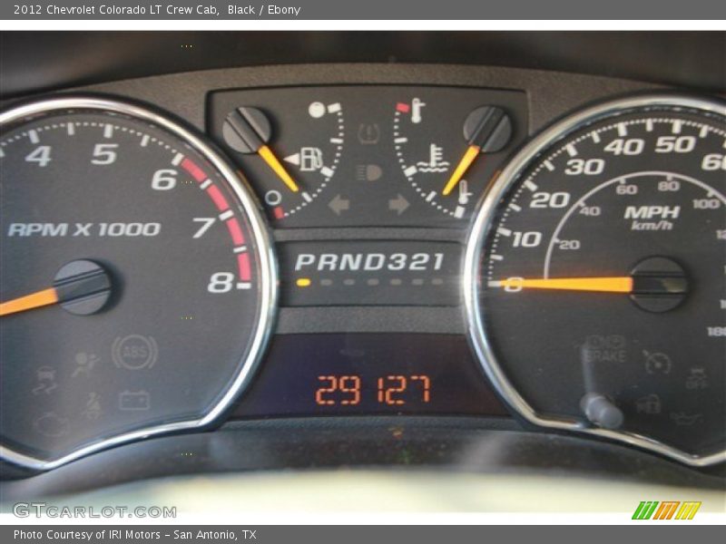 Black / Ebony 2012 Chevrolet Colorado LT Crew Cab