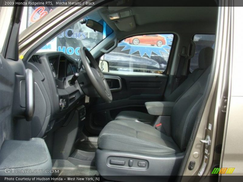 Mocha Metallic / Black 2009 Honda Ridgeline RTS