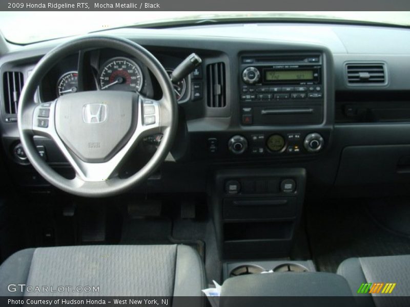Mocha Metallic / Black 2009 Honda Ridgeline RTS