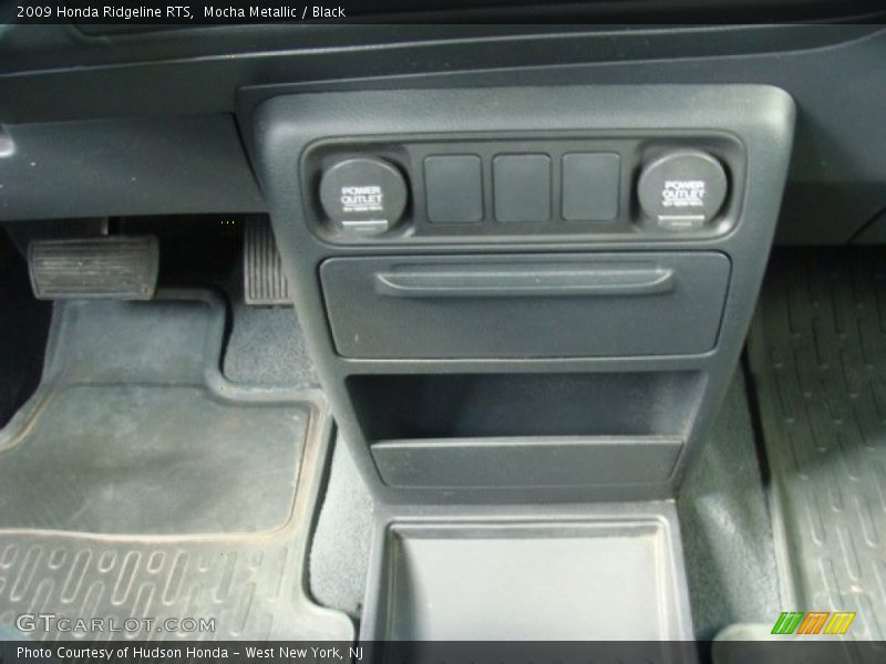 Mocha Metallic / Black 2009 Honda Ridgeline RTS