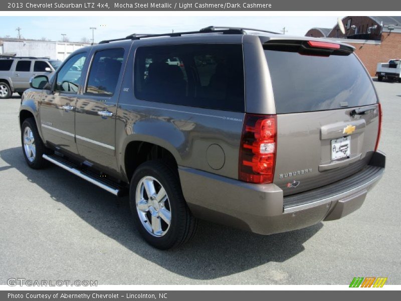 Mocha Steel Metallic / Light Cashmere/Dark Cashmere 2013 Chevrolet Suburban LTZ 4x4