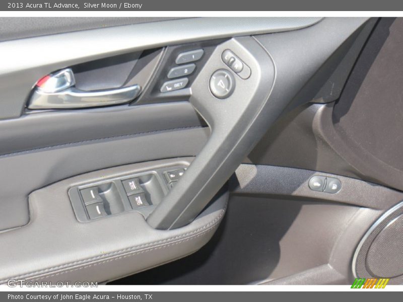 Silver Moon / Ebony 2013 Acura TL Advance