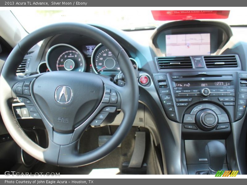 Silver Moon / Ebony 2013 Acura TL Advance