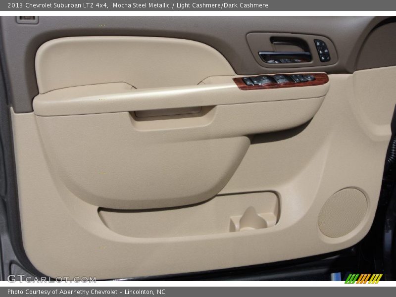 Mocha Steel Metallic / Light Cashmere/Dark Cashmere 2013 Chevrolet Suburban LTZ 4x4