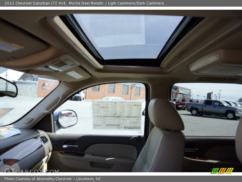 Mocha Steel Metallic / Light Cashmere/Dark Cashmere 2013 Chevrolet Suburban LTZ 4x4