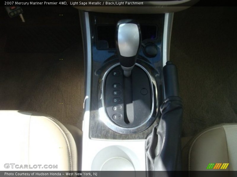 Light Sage Metallic / Black/Light Parchment 2007 Mercury Mariner Premier 4WD