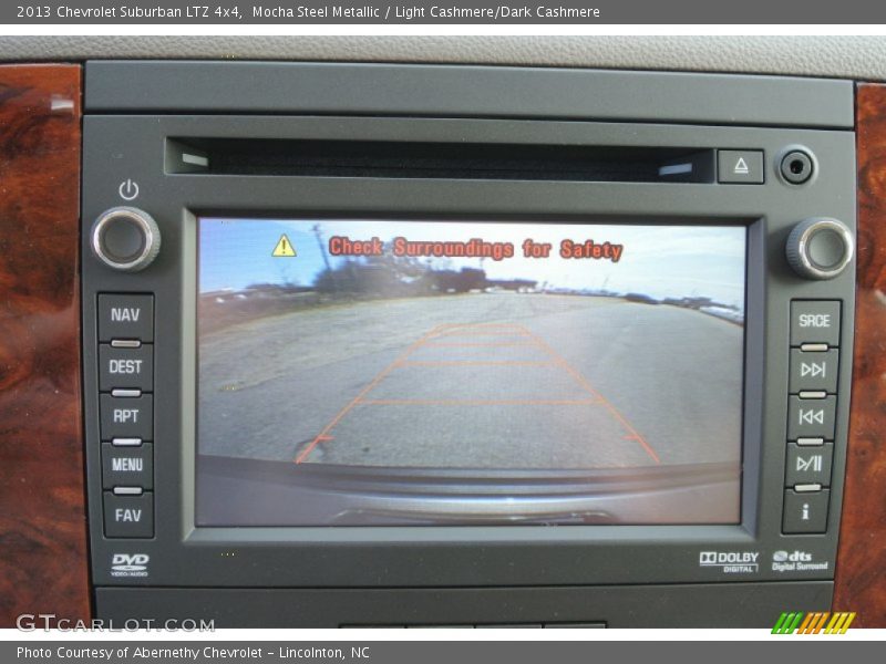 Mocha Steel Metallic / Light Cashmere/Dark Cashmere 2013 Chevrolet Suburban LTZ 4x4