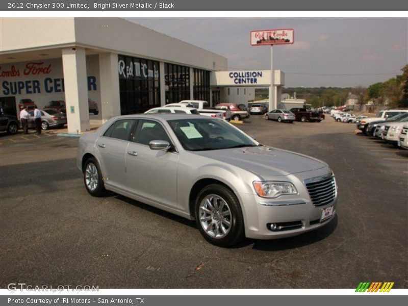 Bright Silver Metallic / Black 2012 Chrysler 300 Limited