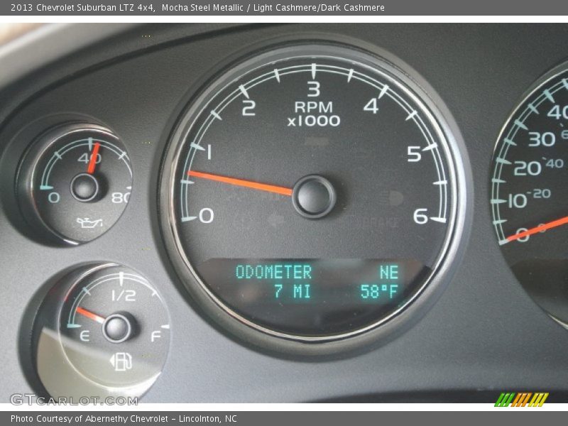 Mocha Steel Metallic / Light Cashmere/Dark Cashmere 2013 Chevrolet Suburban LTZ 4x4